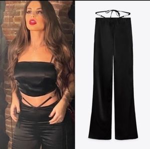 Zara Satin pants